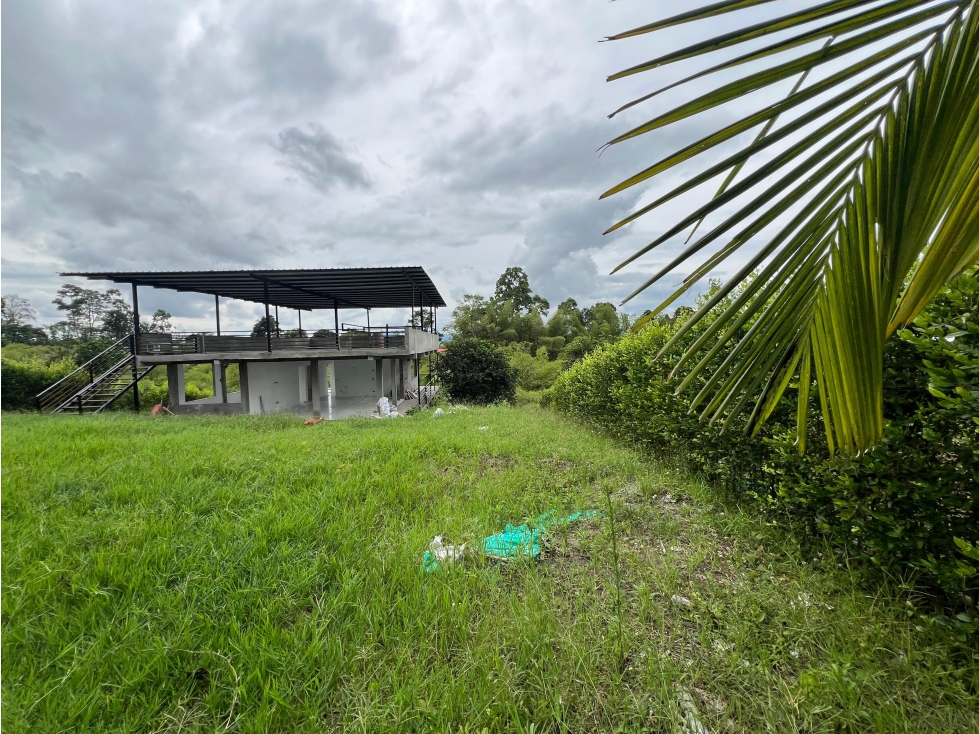 VENDO CASA CAMPESTRE EN OBRA GRIS VIA ALACA, MORELIA — foto 3