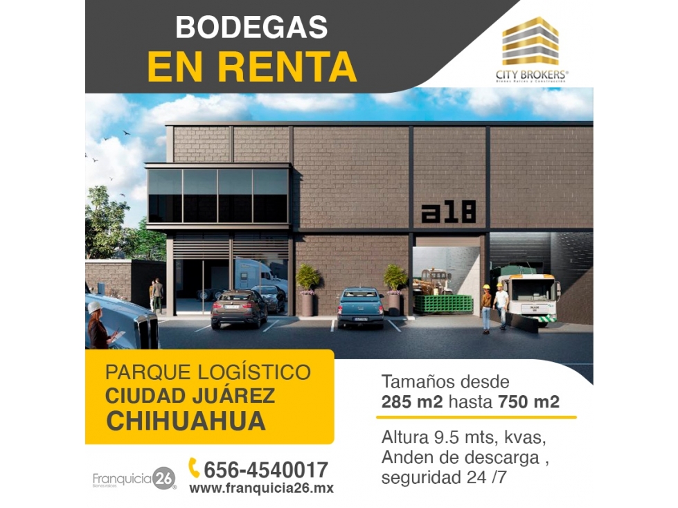 BODEGA EN PARQUE LOGISTICO