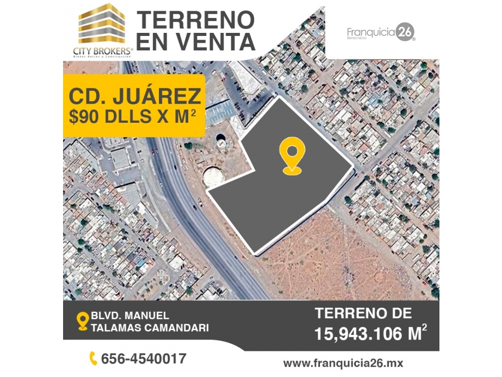 TERRENO EN AV TALAMAS CAMANDARI - 1