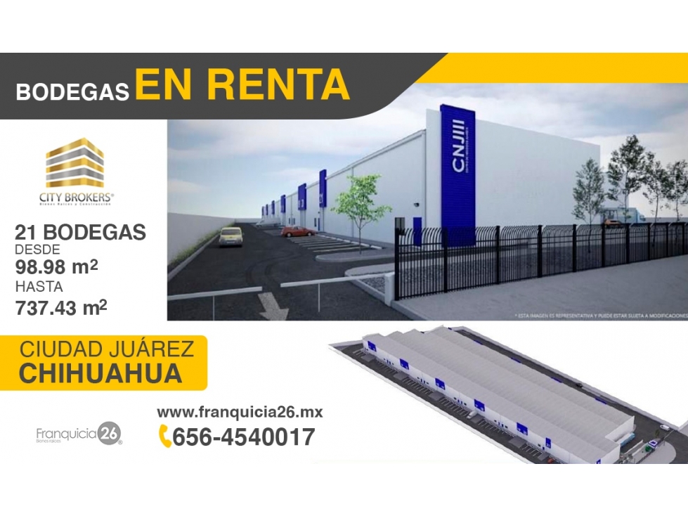 BODEGAS EN RENTA CERCA DEL EJE VIAL JUAN GABRIEL