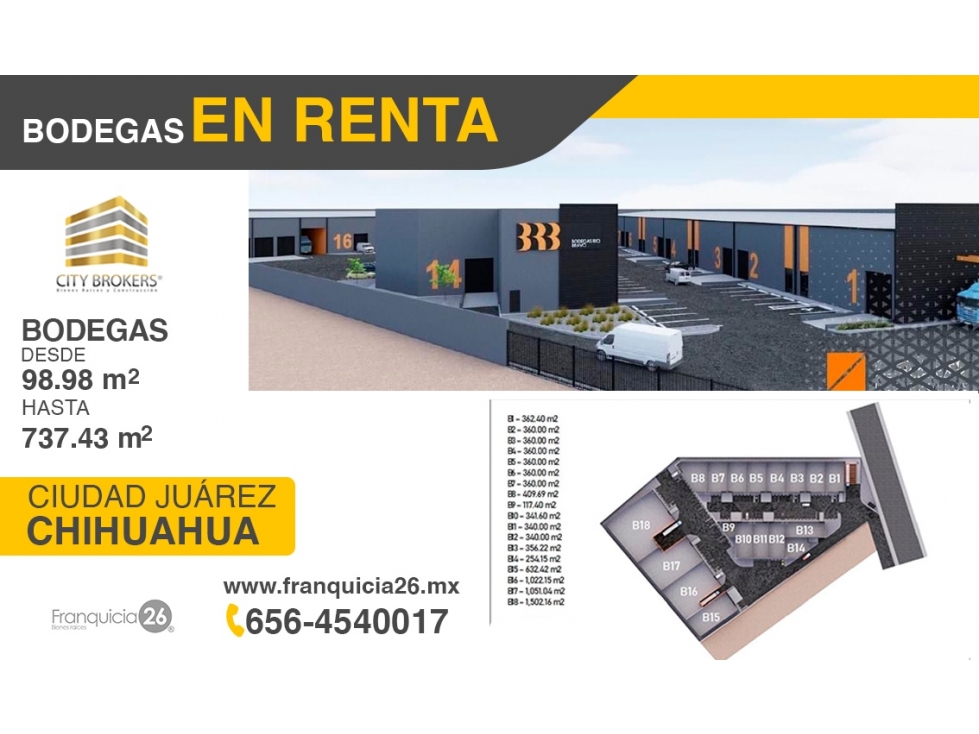 BODEGA EN RENTA CERCA DE AVENIDA PRINCIPAL BLV INDEPENDENCIA