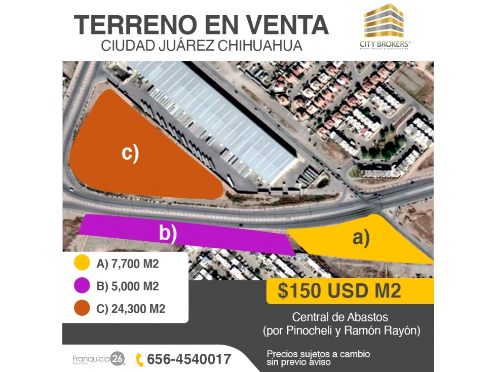 TERRENO EN VENTA CERCA DE MERCADO DE ABASTOS