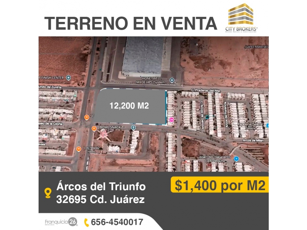 TERRENO EN VENTA CERCA DE TALAMAS CAMANDARI