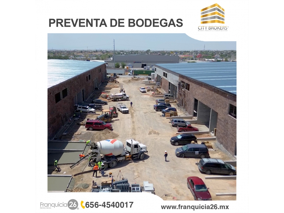 PREVENTA DE BODEGAS CERCA DE PUENTE ZARAGOZA - 3