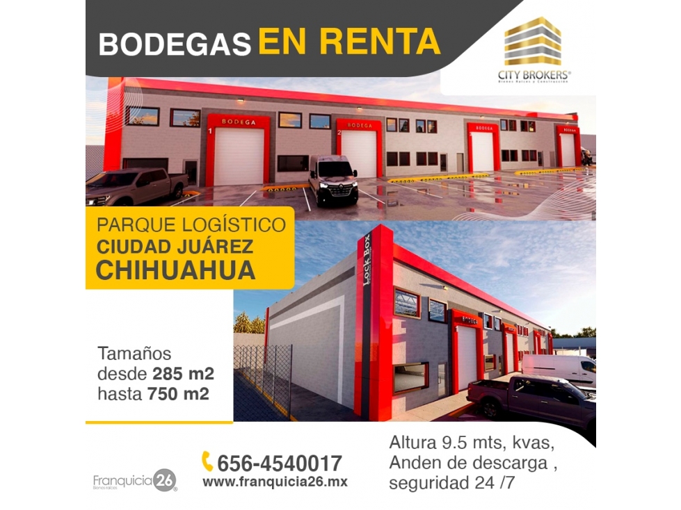 BODEGA EN PARQUE LOGISTICO
