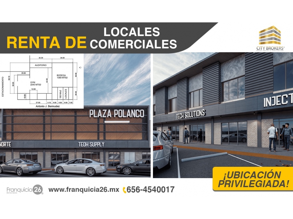 LOCALES COMERCIALES EN RENTA CERCA DE AV LOPEZ MATEOS