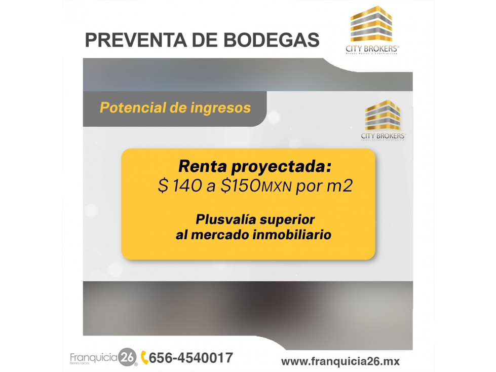 PREVENTA DE BODEGAS CERCA DE PUENTE ZARAGOZA - 4