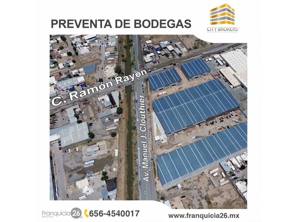 PREVENTA DE BODEGAS CERCA DE PUENTE ZARAGOZA - 2