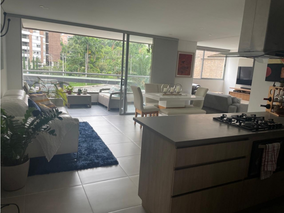 VENTA DE APARTAMENTO EN LA LOMA DEL CHOCHO, ENVIGADO, CON 100 M² — foto 2