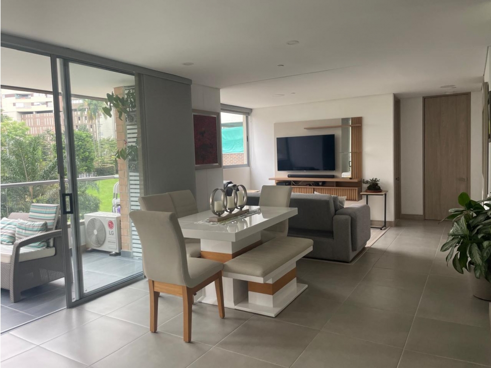 VENTA DE APARTAMENTO EN LA LOMA DEL CHOCHO, ENVIGADO, CON 100 M² — foto 3