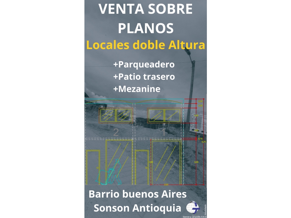 SE VENDE LOCAL #1 SOBRE-PLANOS EN EL PROYECTO SOLANUM, SONSON - 1