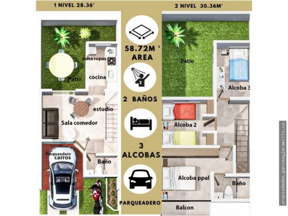 SE VENDE LOTE #20 -- PROYECTO SOLANUM -- SONSON, ANTIOQUIA - 2