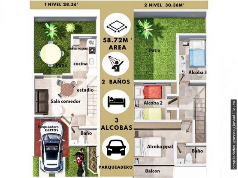SE VENDE LOTE # 2 -- PROYECTO SOLANUM -- SONSON, ANTIOQUIA - 4