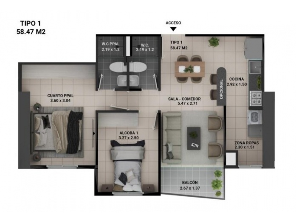 SE VENDE APARTAMENTO PARA ESTRENAR EN SABANETA — foto 3