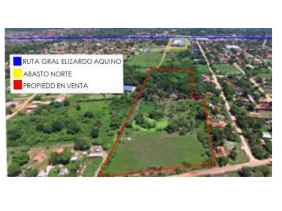 Terreno en Limpio 22.000 m2 Zona Abasto Norte - 1