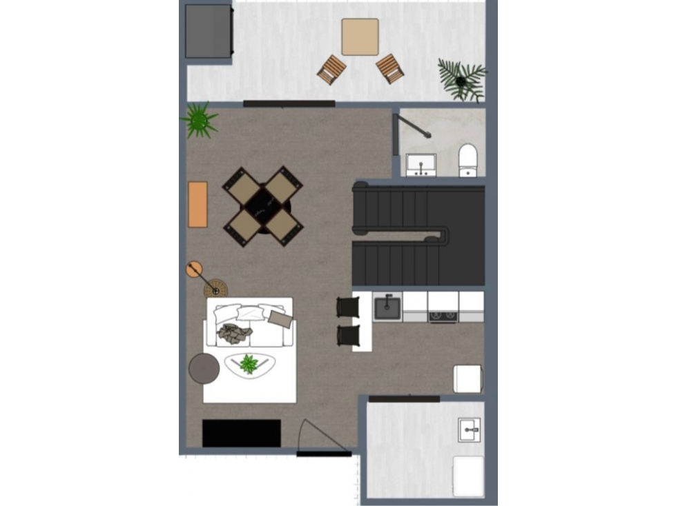 Duplex a estrenar en Luque - Loma Merlo 3 dormitorios, patio - 5