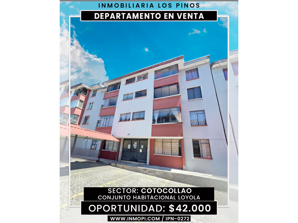 INMOPI VENDE DEPARTAMENTO, AV. LA PRENSA, Conjunto LOYOLA IPN-0272