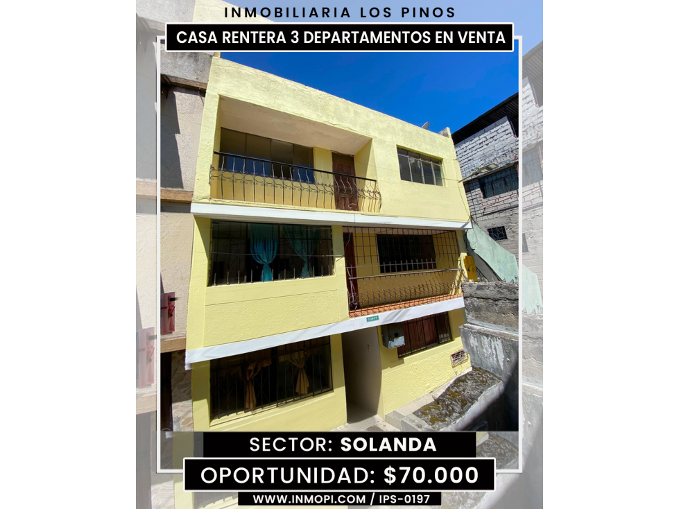 INMOPI VENDE CASA RENTERA SOLANDA IPS-0197 - 1