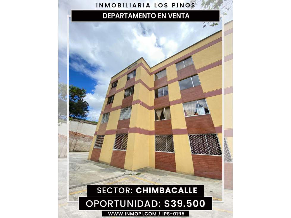 INMOPI VENDE DEPARTAMENTO CHIMBACALLE IPS-0195