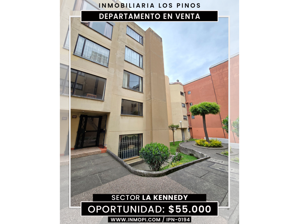 INMOPI VENDE DEPARTAMENTO LA KENNEDY | IPN-0194