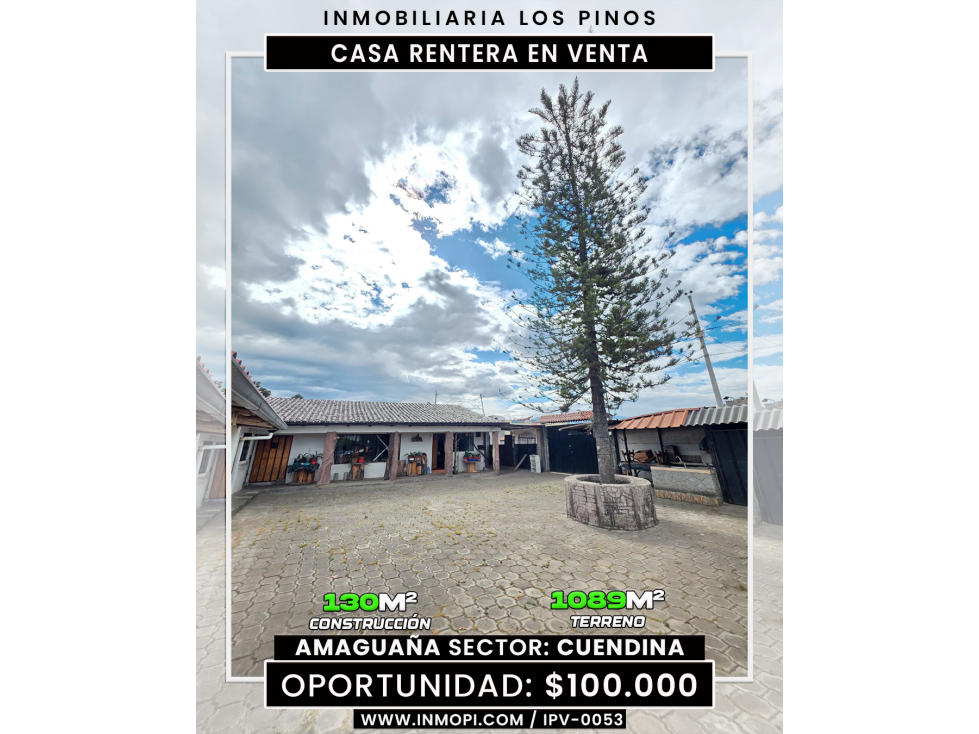 INMOPI CASA RENTERA AMAGUAÑA | IPV 0053 - 1