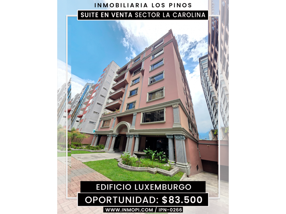 INMOPI VENDE SUITE LA CAROLINA IPN-0266