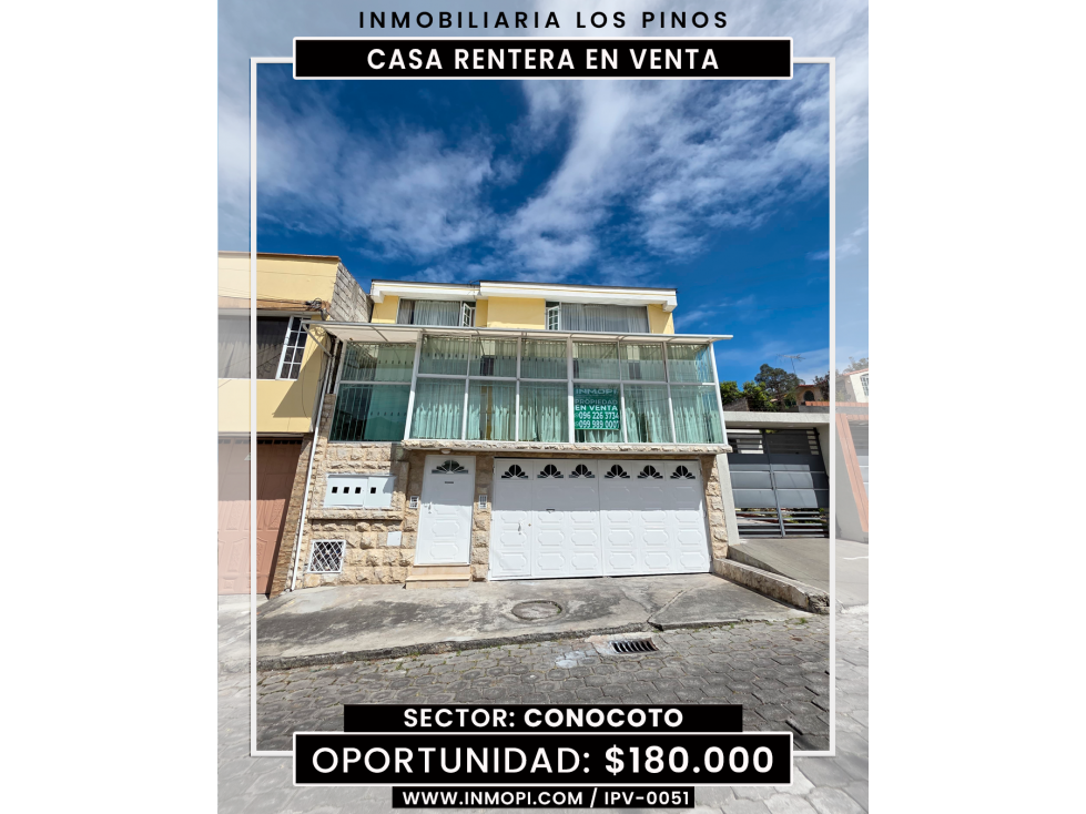 INMOPI CASA RENTERA CONOCOTO | IPV 0051 - 1
