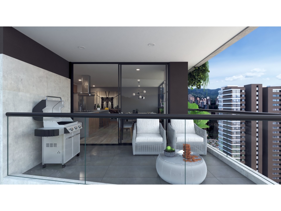 Apartamento en venta en el Poblado