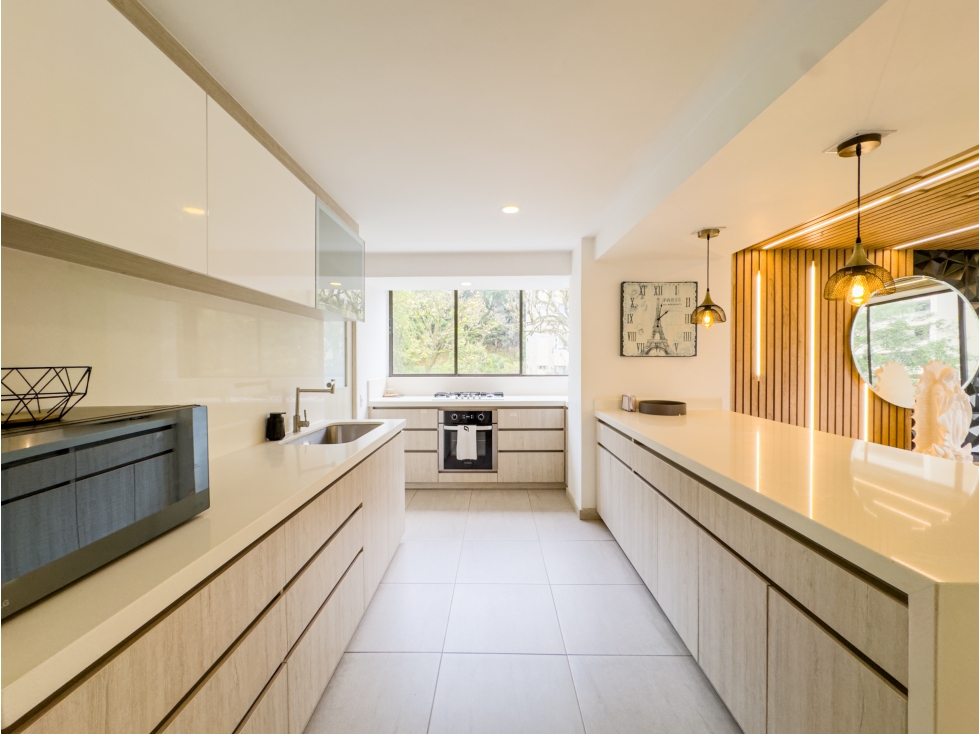APARTAMENTO AMOBLADO EN VENTA EN MILLA DE ORO EL POBLADO — foto 6
