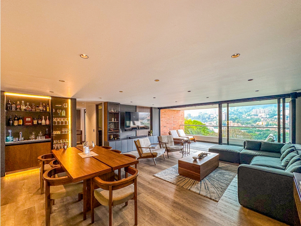 APARTAMENTO EN VENTA DE 160M2 EN LA LOMA DE LAS BRUJAS ENVIGADO