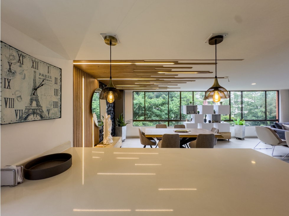 APARTAMENTO AMOBLADO EN VENTA EN MILLA DE ORO EL POBLADO — foto 2