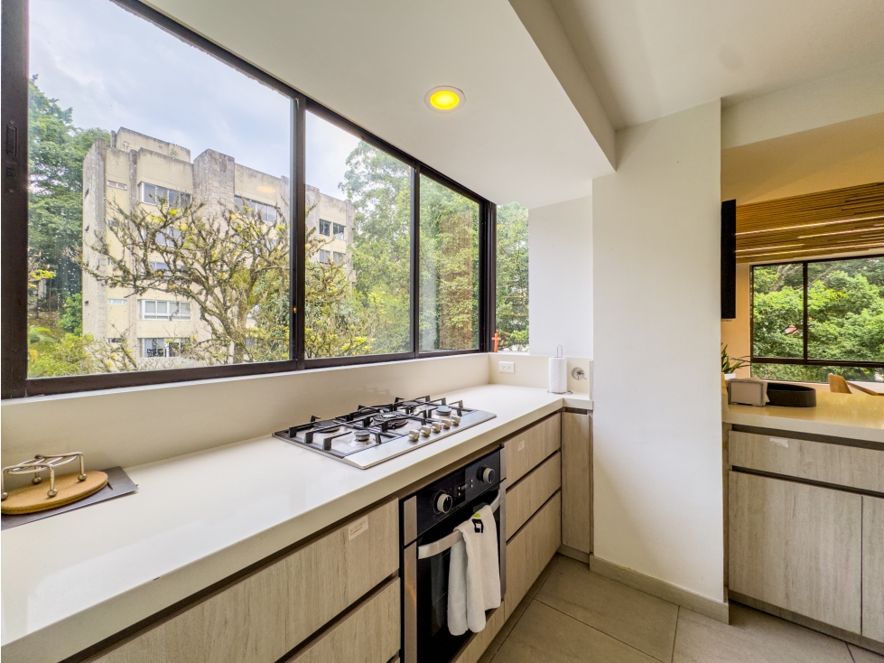 APARTAMENTO AMOBLADO EN VENTA EN MILLA DE ORO EL POBLADO — foto 3