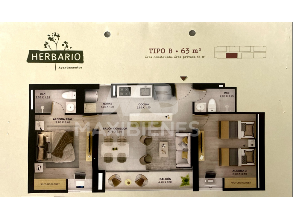 APARTAMENTO EN VENTA SECTOR ITAGUI FATIMA