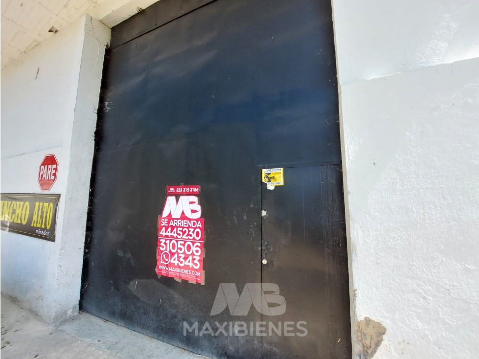 BODEGA PARA ARRIENDO UBICADO EN BELLO - 1