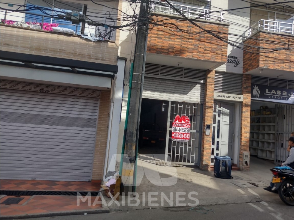 BODEGA PARA ARRIENDO UBICADO EN BELLO - 1