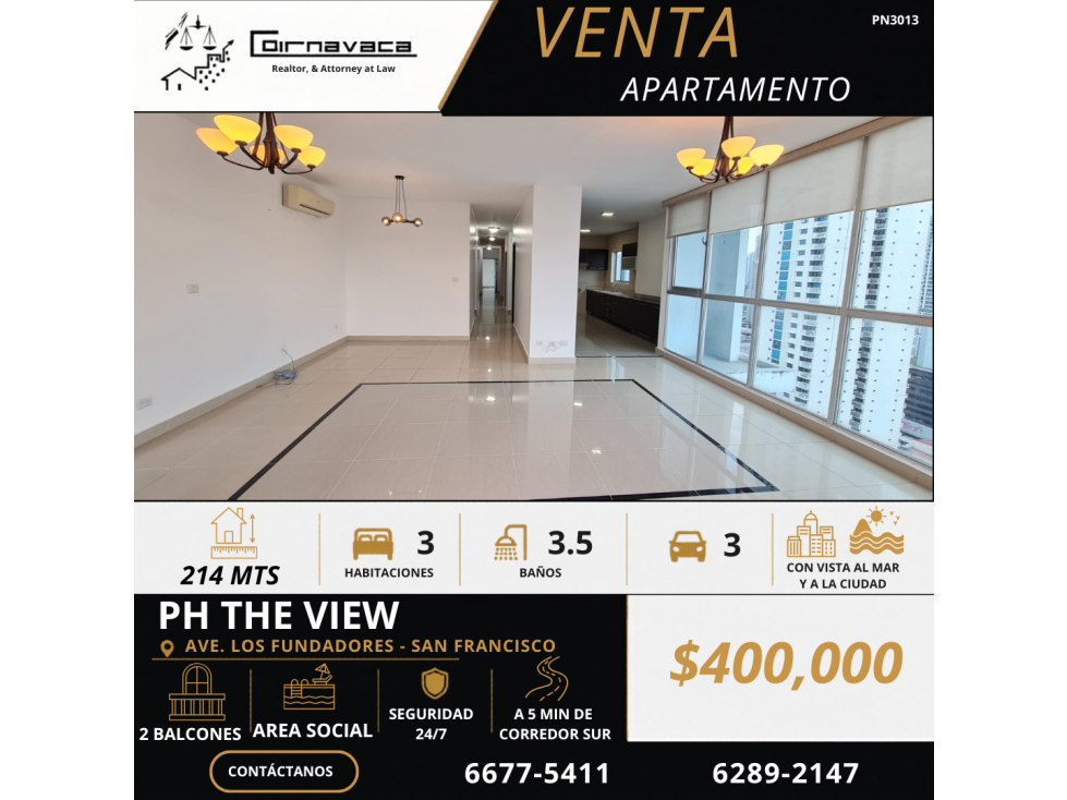 VENDO APARTAMENTO THE VIEW