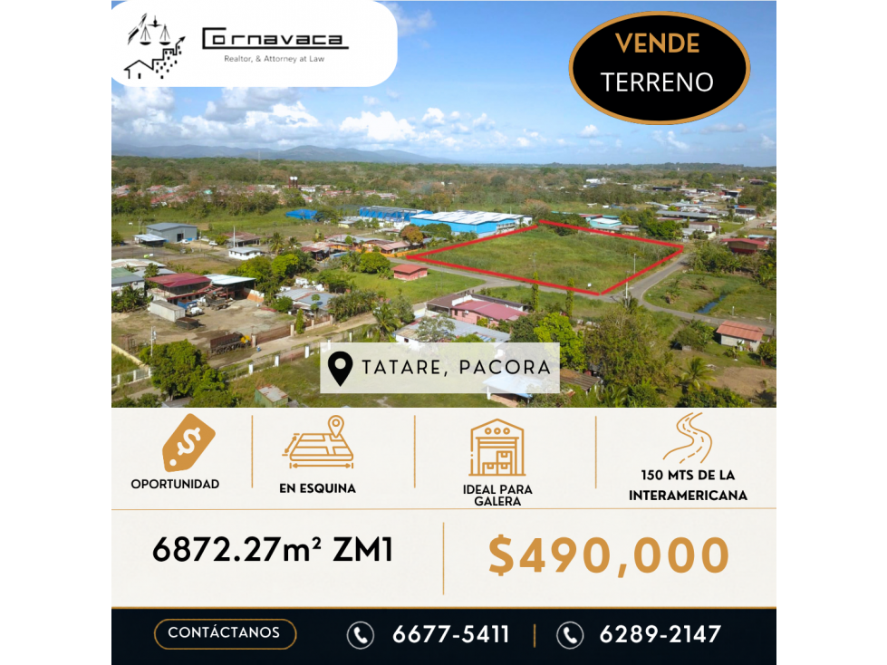 VENDO TERRENO EN TATARE, PACORA - 1