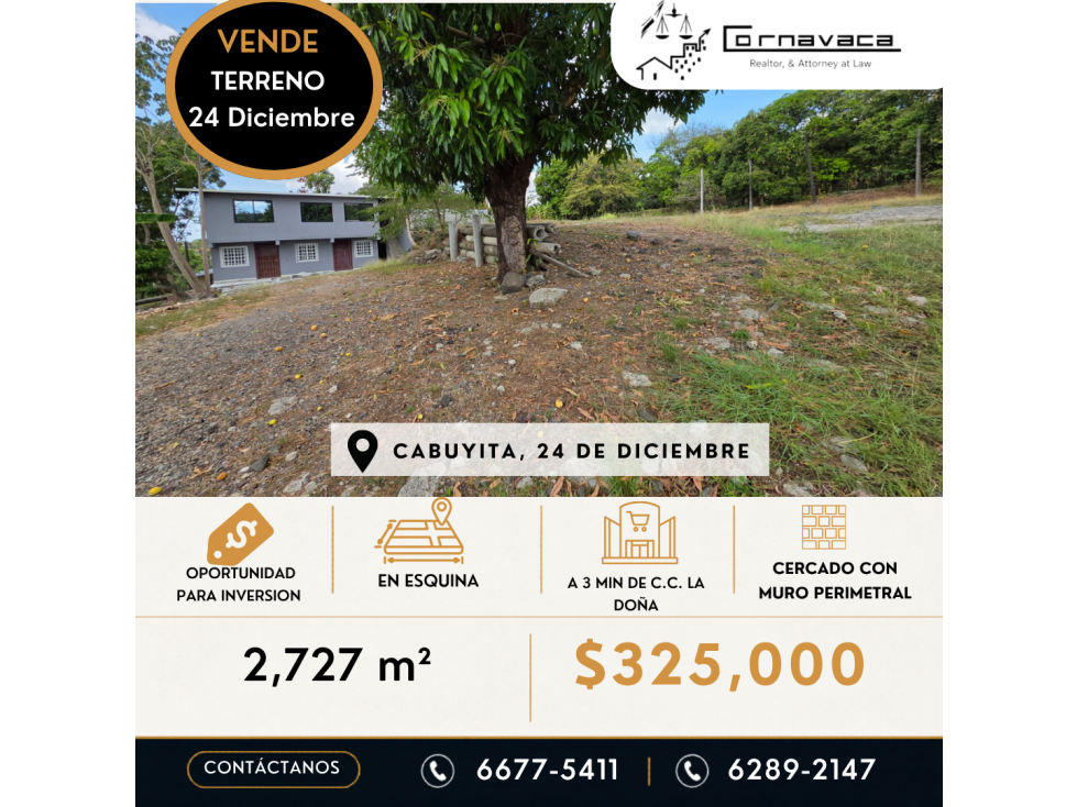VENDO TERRENO CON EDIFICIO EN CABUYITA - 1