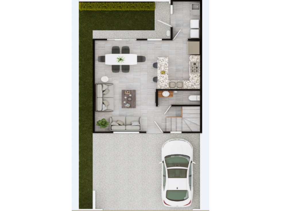 Casa en venta 3 habitaciones con baño completo, modelo Pontevel — foto 3