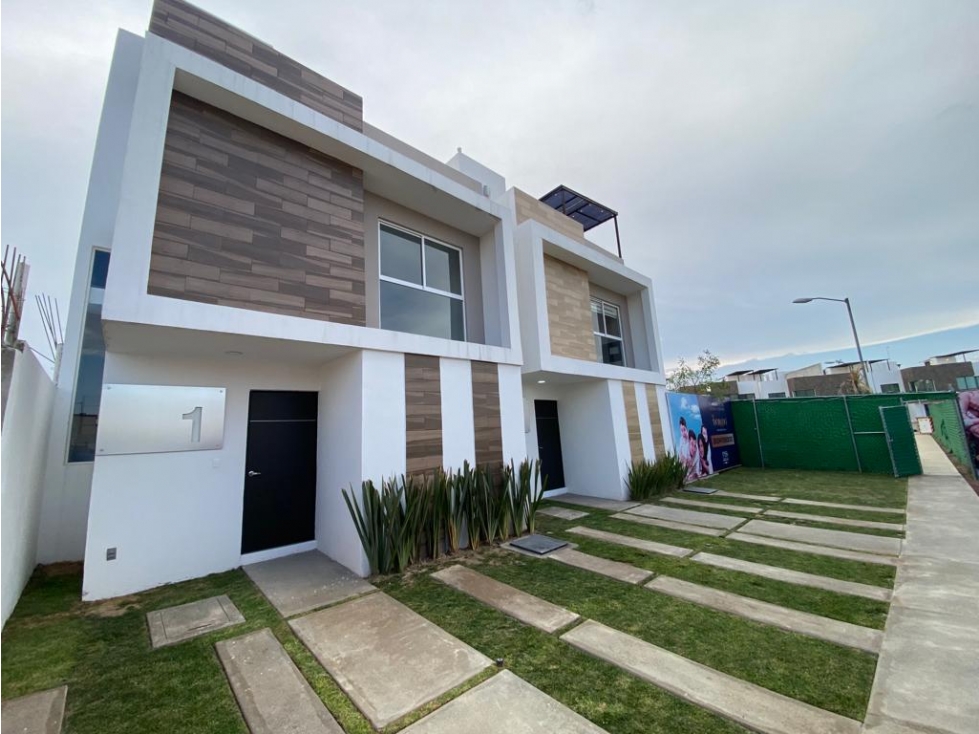 Casas "El Dorado" de 110m2, 3 recámaras con rooftop en Pachuca