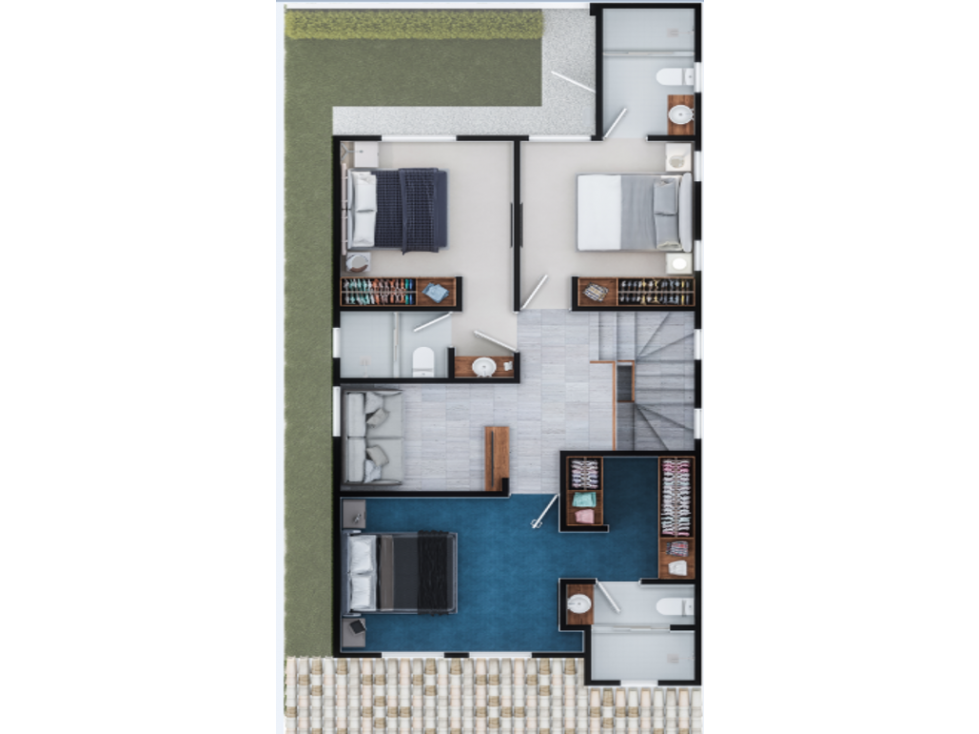 Casa en venta 3 habitaciones con baño completo, modelo Pontevel — foto 4