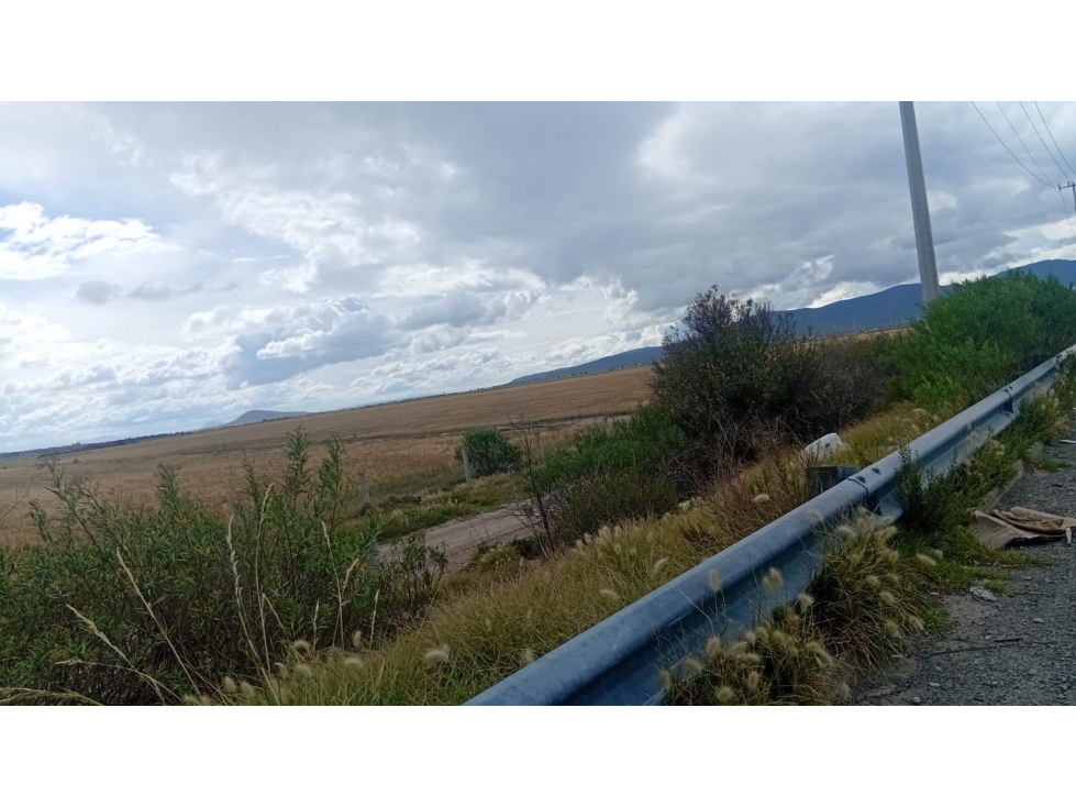 EXCELENTE OPORTUNIDAD TERRENO A PIE DE CARRETERA 8HA - 3