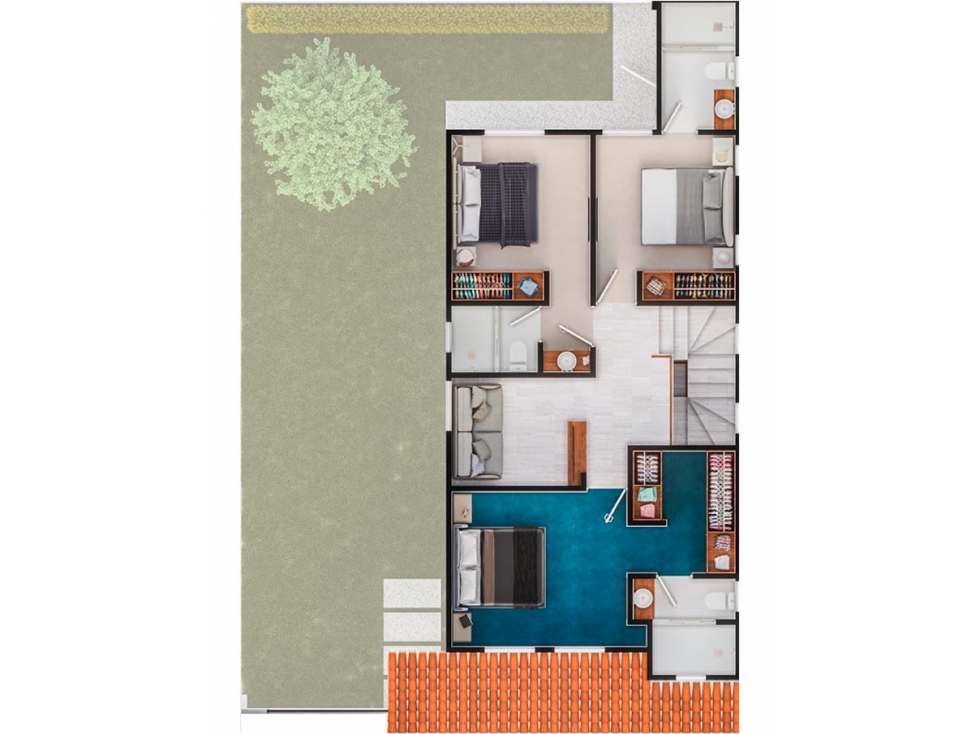 Casa en Venta 3 habitaciones con baño completo, modelo Pontevel plus — foto 5