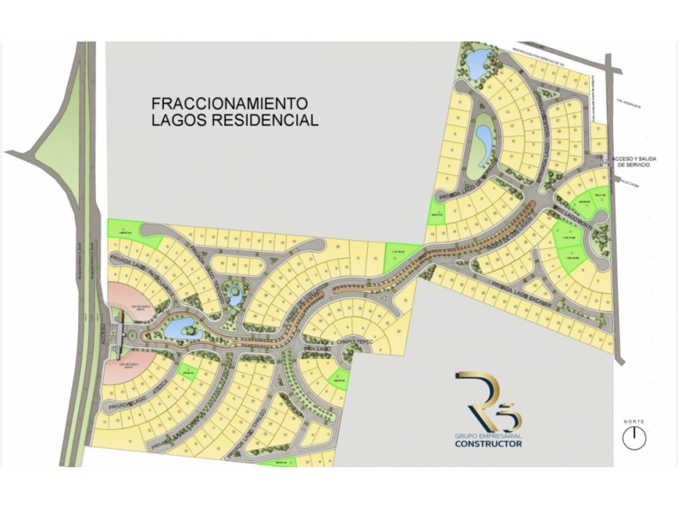 Lagos residencial lotes desde 320 m2 hasta 2,000 m2 — foto 2