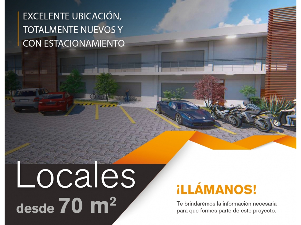 Locales Comerciales Explanada Sur --a partir de 69m2 - 2