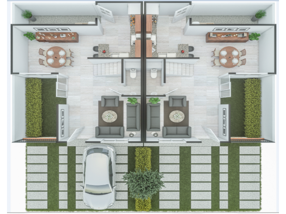 Casa en venta 3 habitaciones, en Pachuca, casa club con alberca Mont - 3