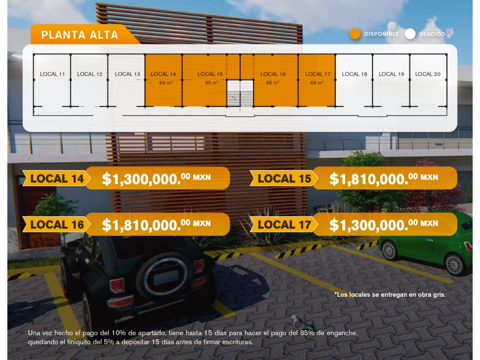 Locales Comerciales Explanada Sur --a partir de 69m2 - 4
