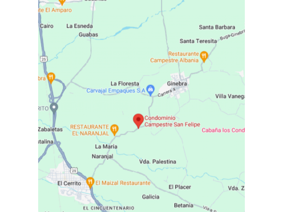 Lote de Terreno - Condominio Campestre San Felipe - Ginebra, Valle - 5