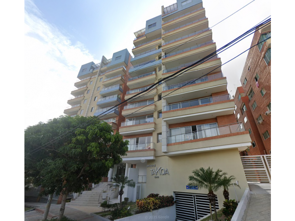 Apartamento Nro.901 en Edificio Brisas de Takoa, Barranquilla