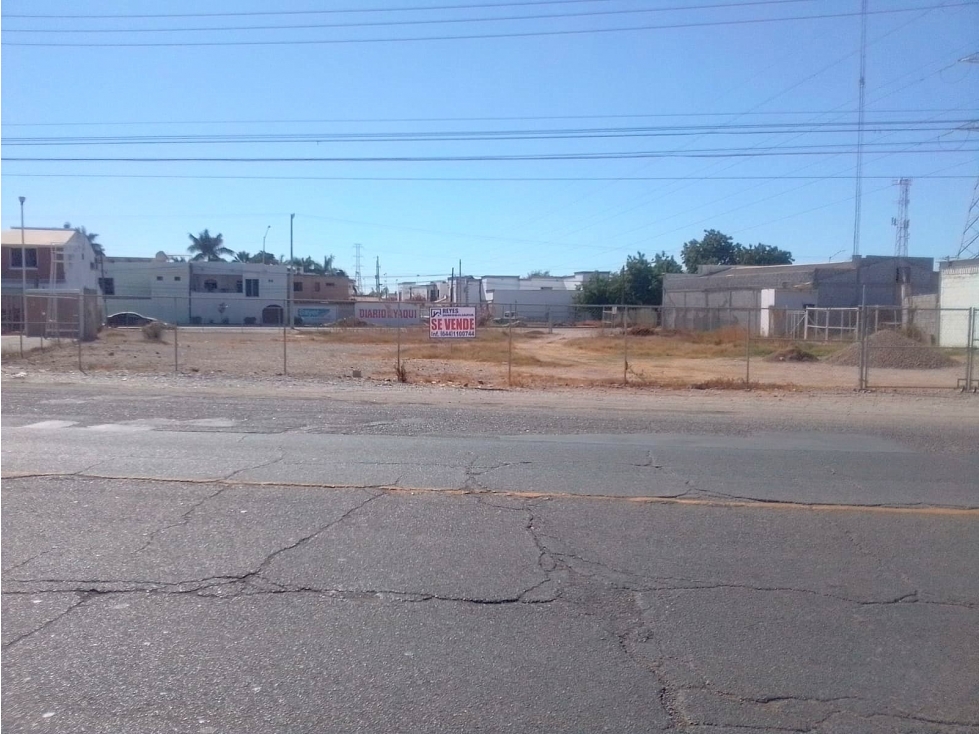 SE VENDE TERRENO CALLE 100 ENTRADA A MISIONEROS EN CD. OBREGÓN.SON - 5